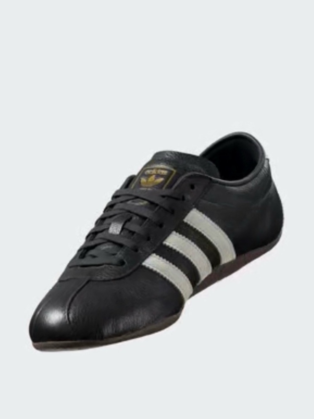 adidas Black Sneakers with White Stripes